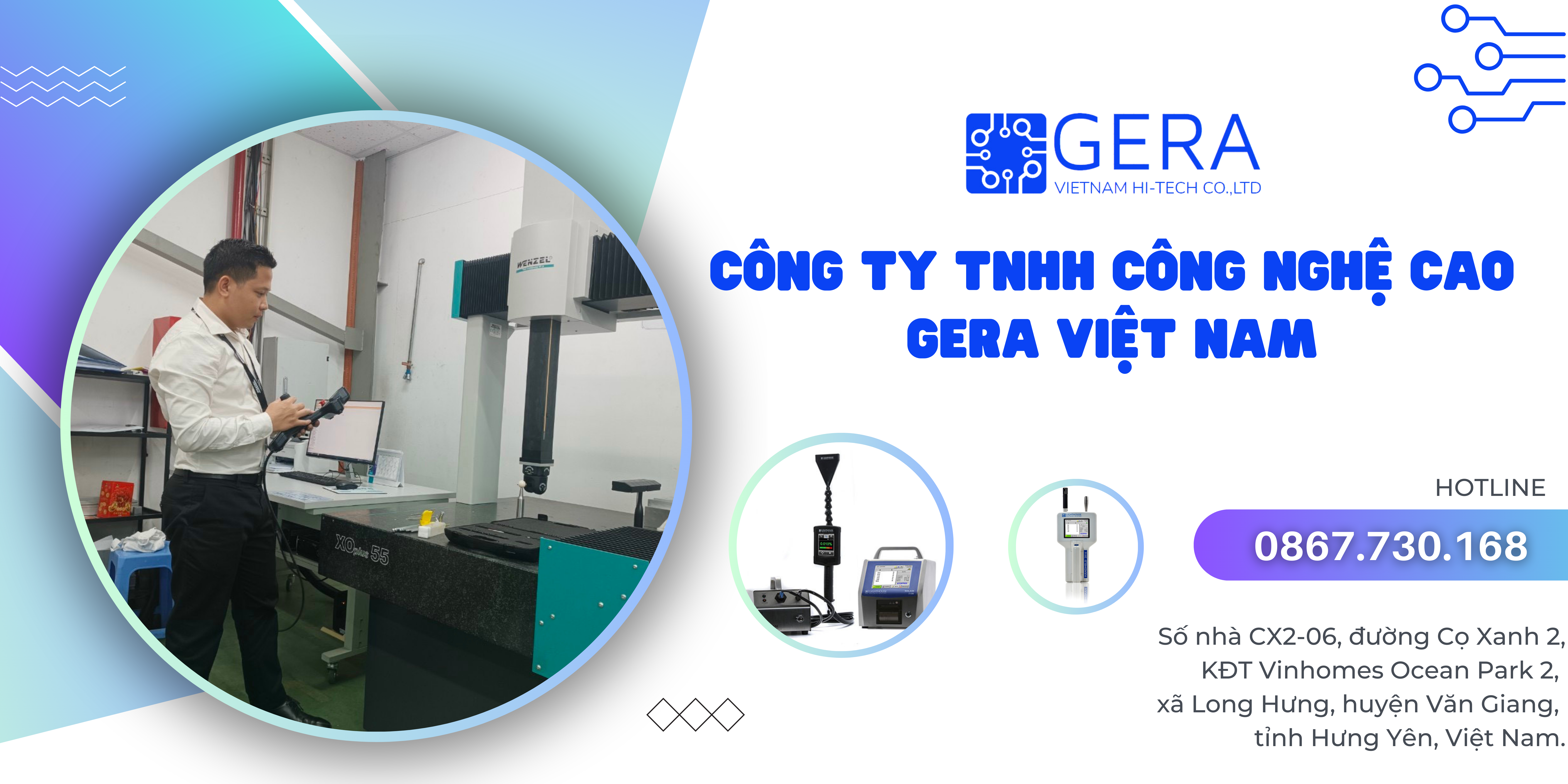 CÔNG TY TNHH CÔNG NGHỆ CAO GERA VIỆT NAM 