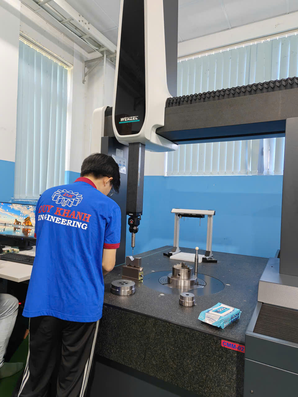 KỸ SƯ WENZEL & GERA HI-TECH HỖ TRỢ KỸ THUẬT, ĐÀO TẠO VẬN HÀNH MÁY ĐO CMM TẠI NHÀ MÁY CƠ KHÍ CHÍNH XÁC DUY KHANH – TP.HCM